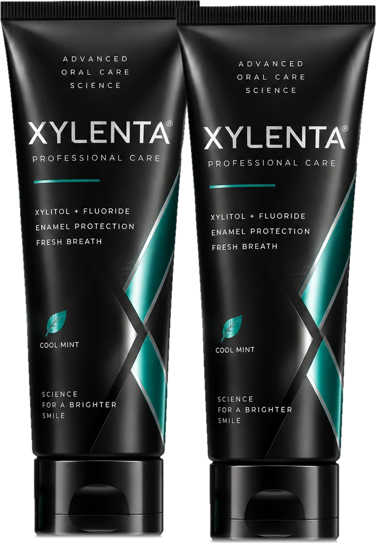 İki Xylenta Cool Mint tüpü